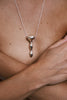 Margot mushroom-inspired sterling silver locket by ANNE MANNS
