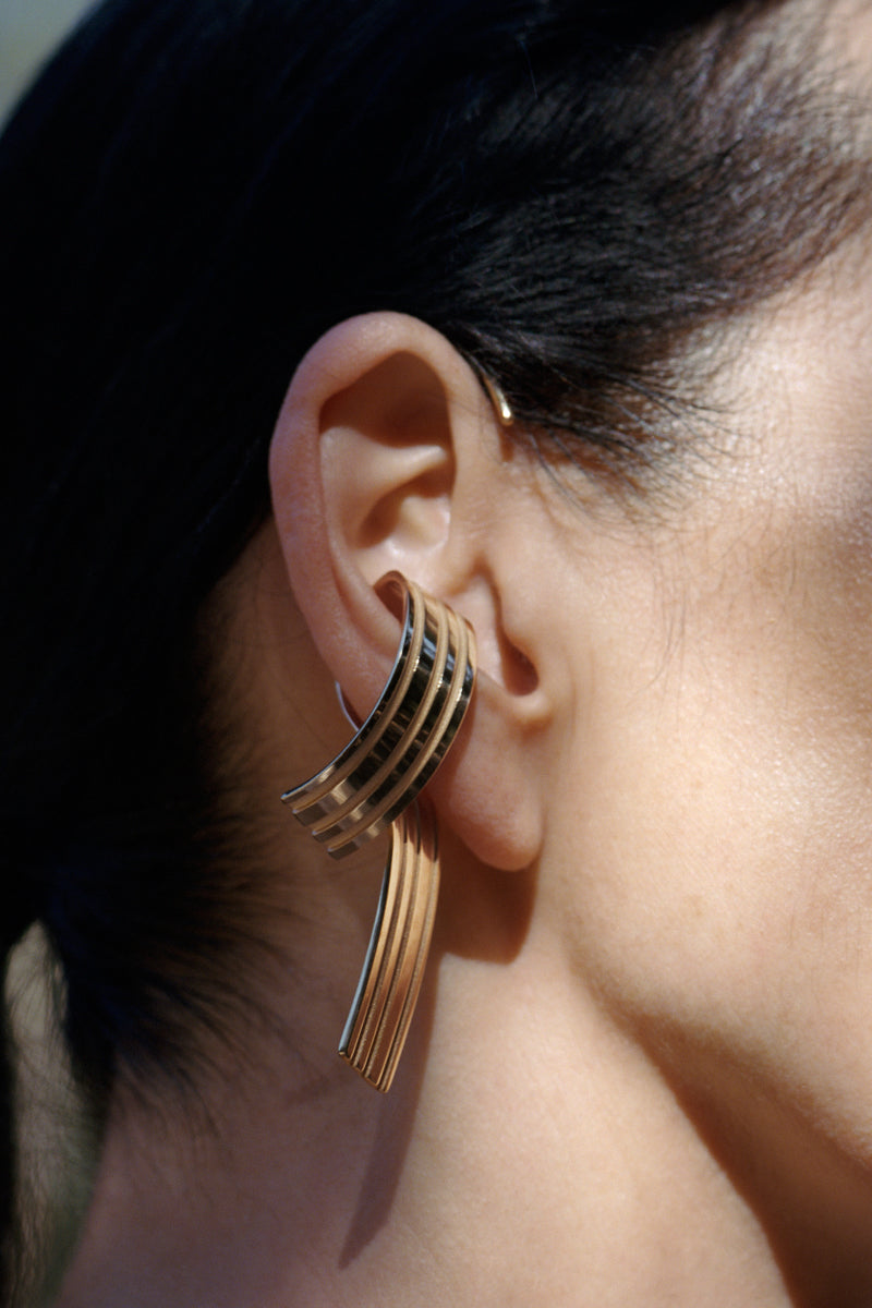 TAKI EAR PIECE – ANNE MANNS Jewelry